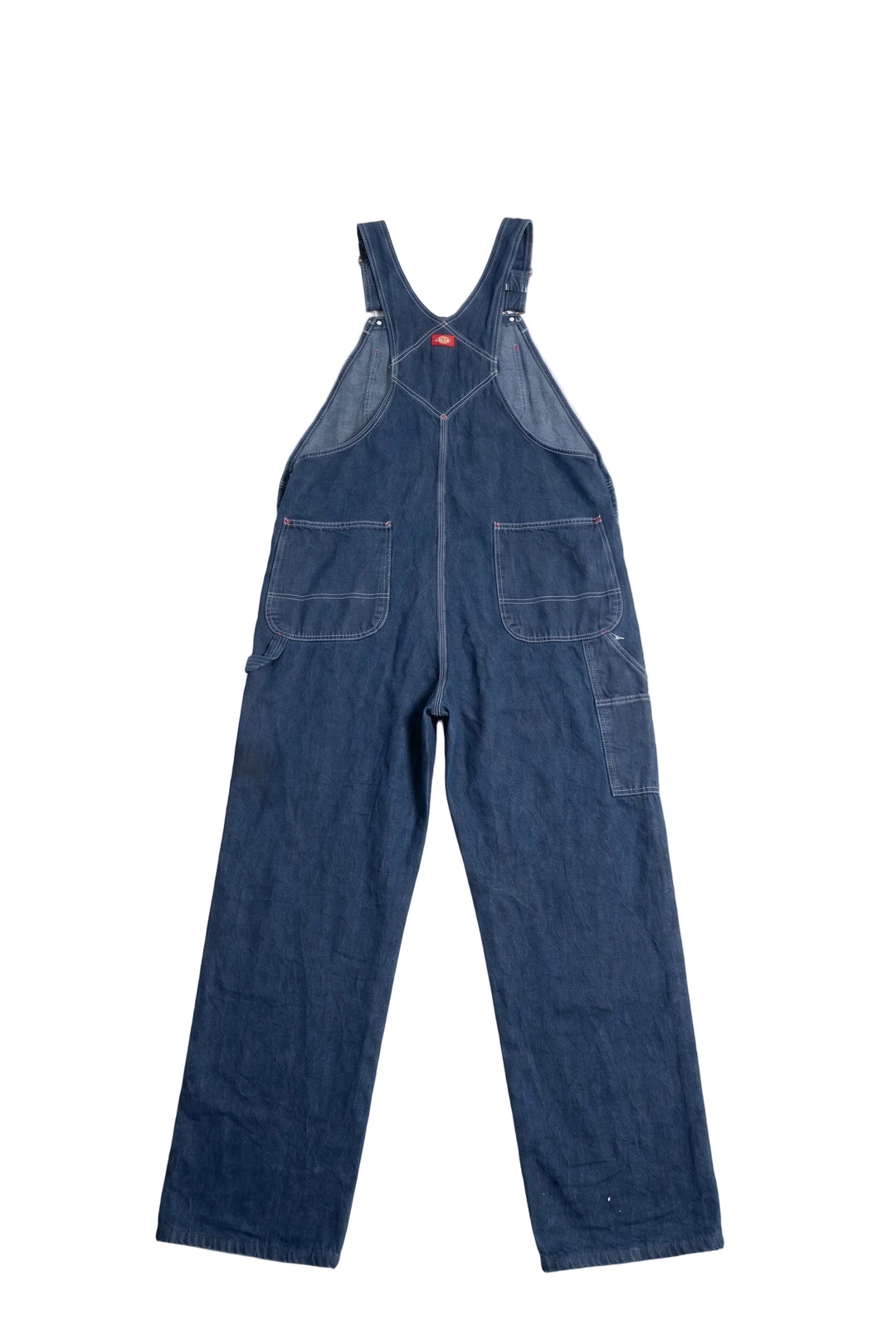 Dickies Dark-Wash Denim Overalls