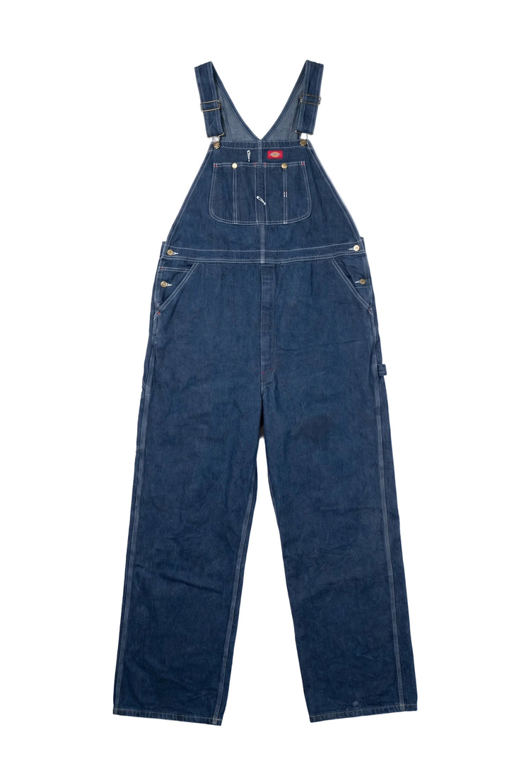 Dickies Dark-Wash Denim Overalls