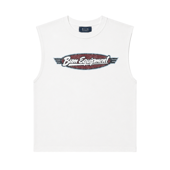 B.U.M. Equipment Vintage Logo Muscle Tee