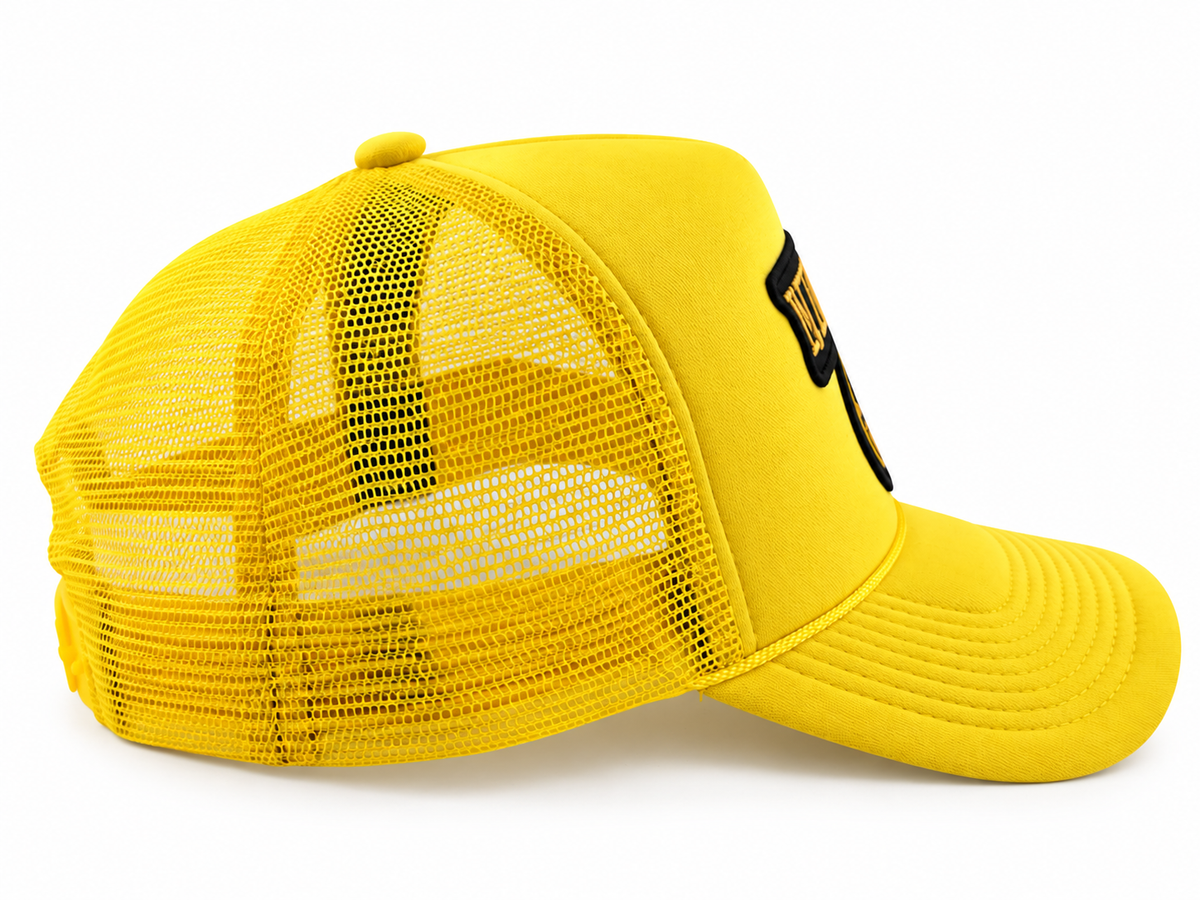 Yellow 'Nirvana' Foam Trucker Hat