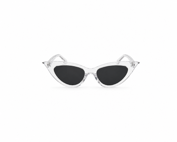 Clear 'Cat-Eye' Sunglasses