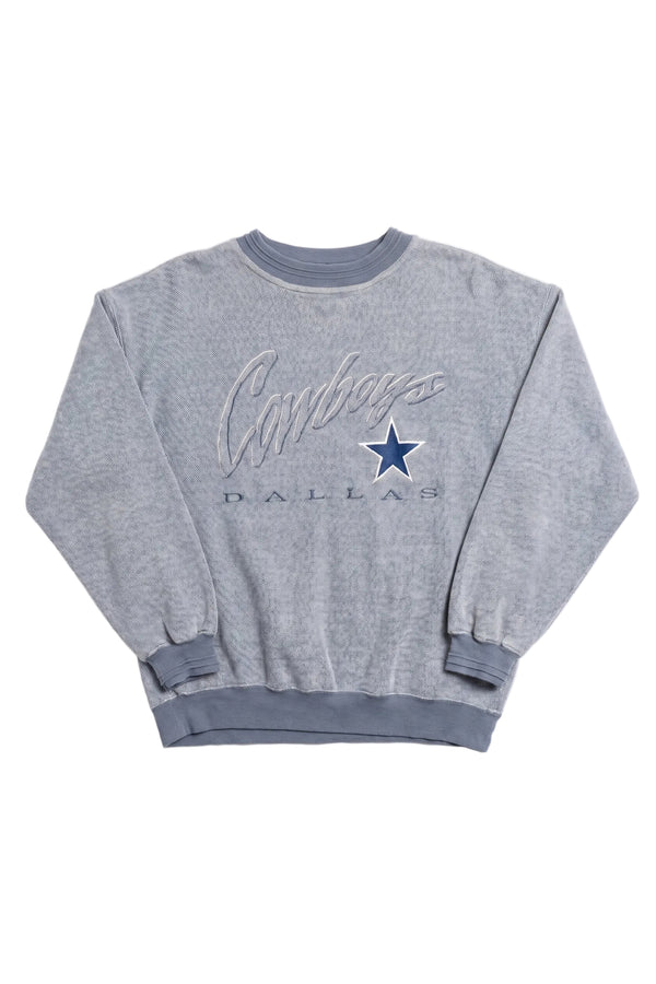 Vintage Lee Dallas Cowboys Textured Crewneck Sweatshirt