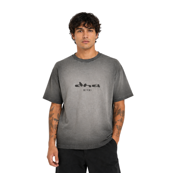 The Source Tee - CHARCOAL SMOKE