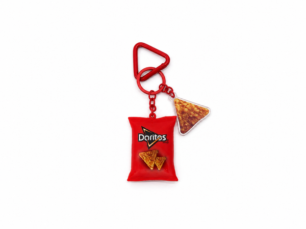 Mini Red Doritos Chips Bag Keychain