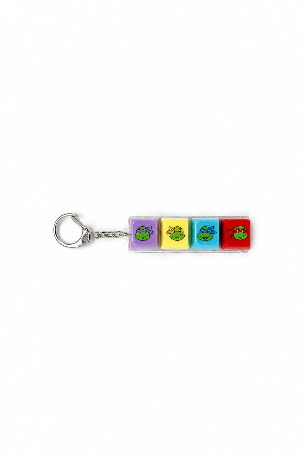 Ninja Turtles Keycap Keychain