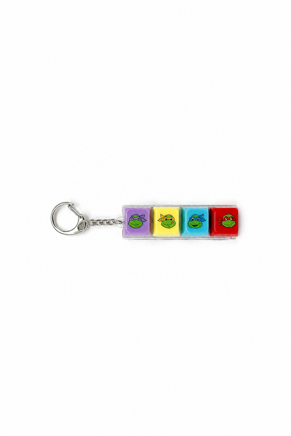 Ninja Turtles Keycap Keychain