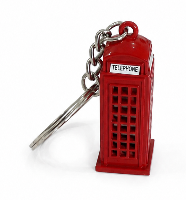 Telephone Booth Keychain