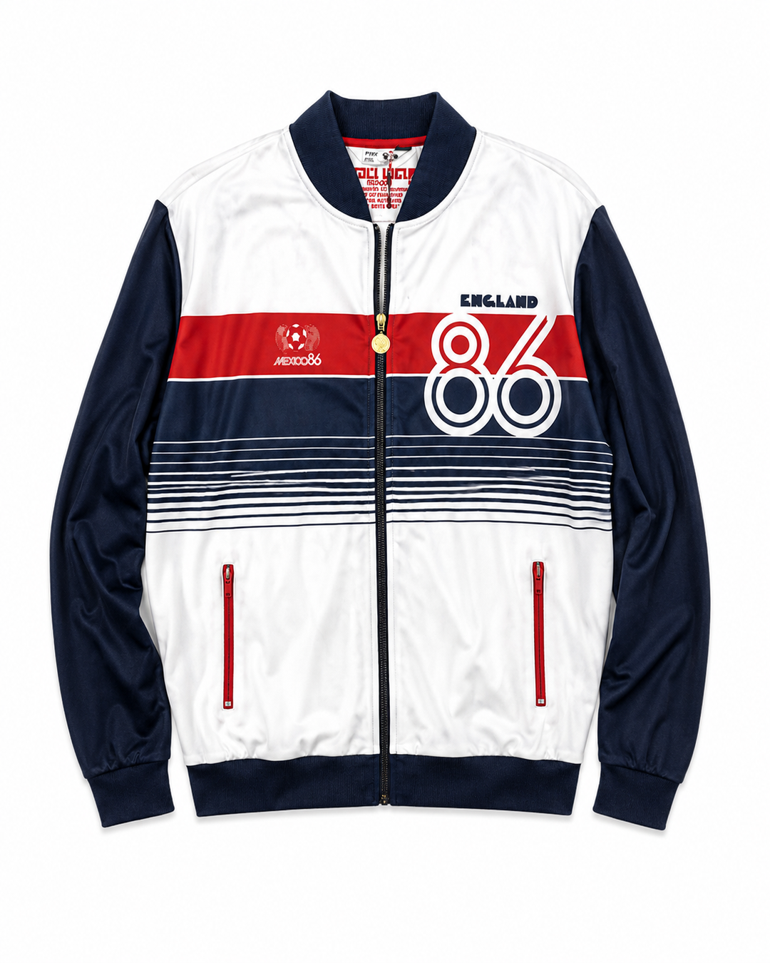 Vintage England Mexico 1986 FIFA World Cup Track Jacket