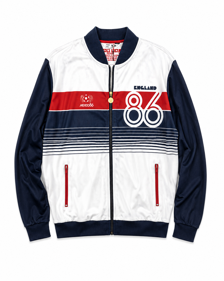 Vintage England Mexico 1986 FIFA World Cup Track Jacket