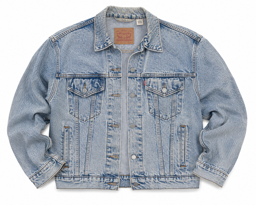 Vintage Levi's Light Wash Denim Trucker Jacket
