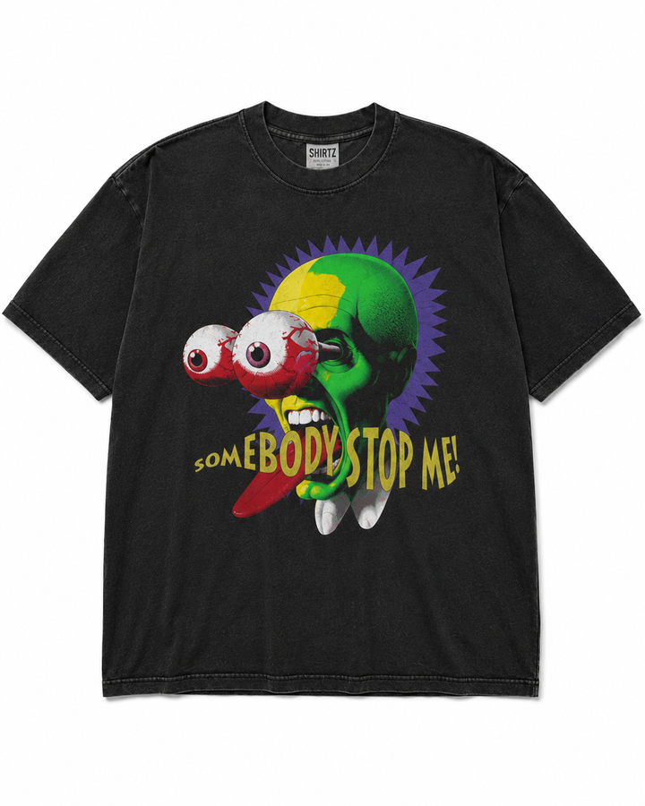 Vintage The Mask "Somebody Stop Me!" Graphic T-Shirt