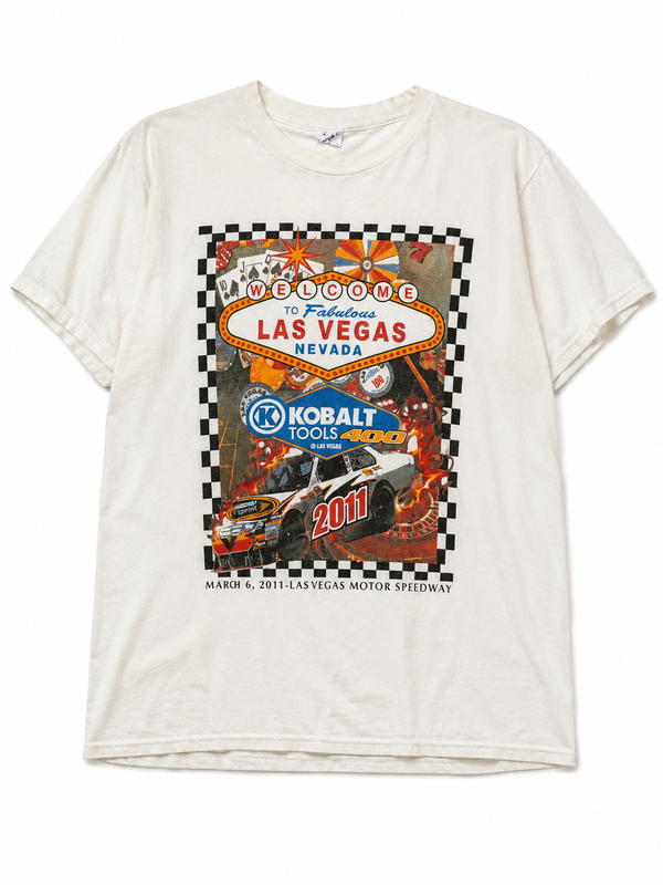 Vintage 2011 NASCAR Sprint Cup Series Kobalt Tools 400 Las Vegas T-Shirt