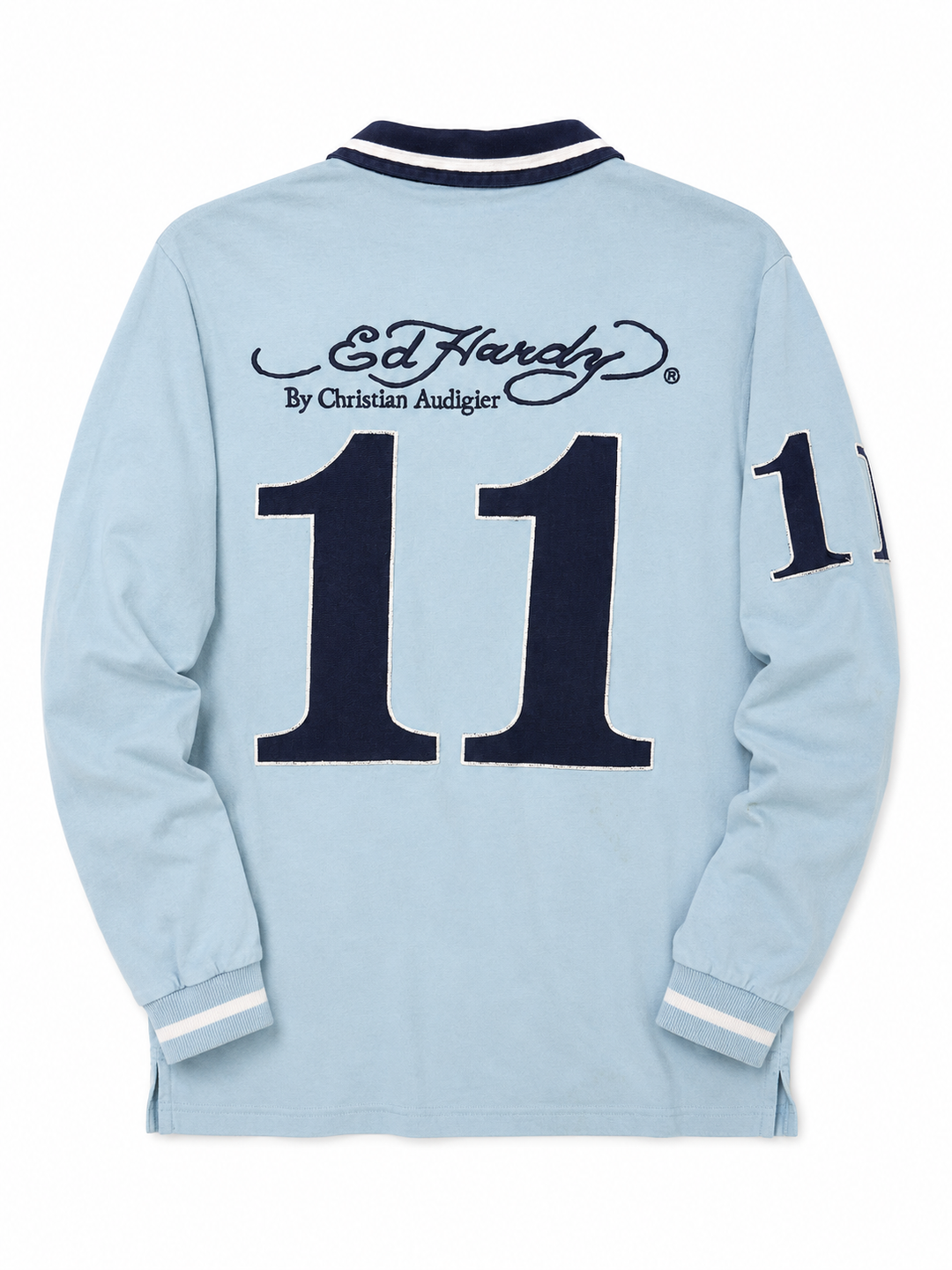 Vintage Ed Hardy Argentina Rugby Polo Shirt