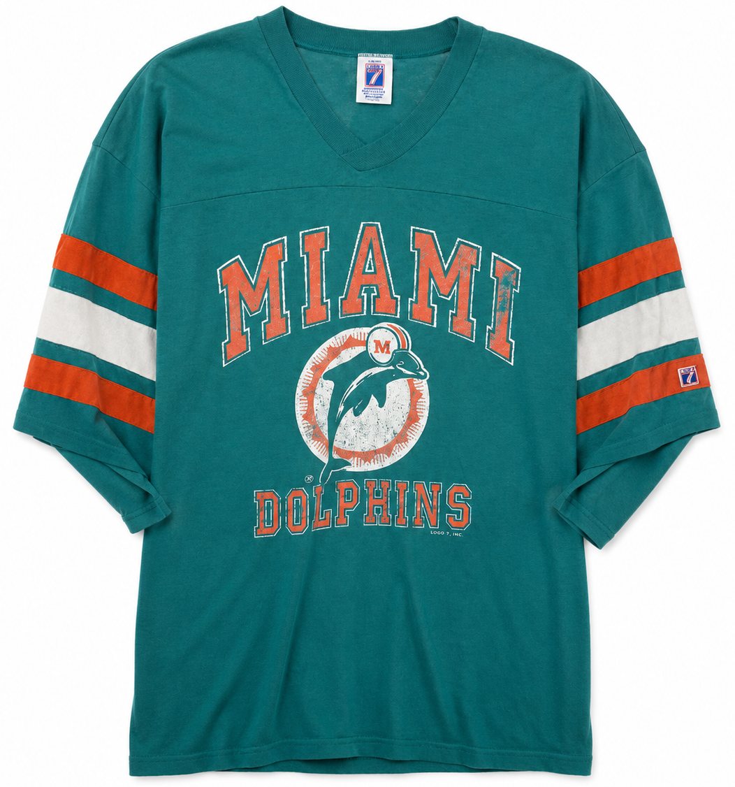Vintage Miami Dolphins Football Jersey T-Shirt