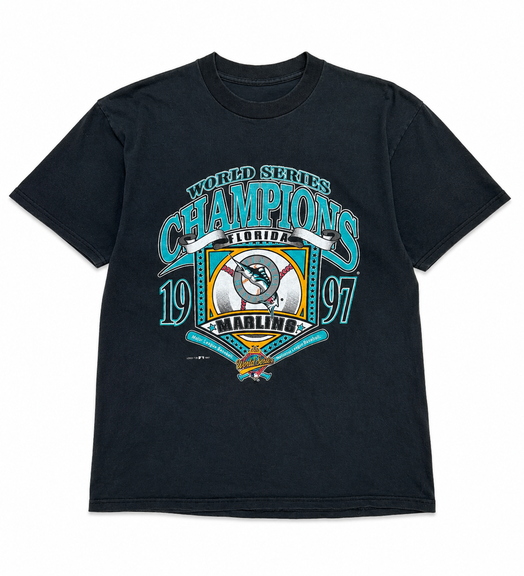Vintage 1997 Florida Marlins World Series Champions T-Shirt
