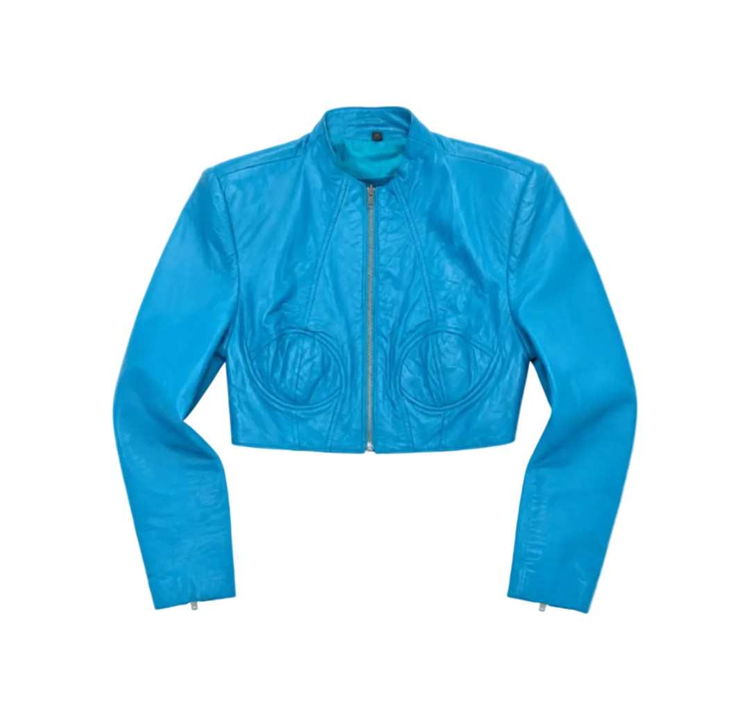 Michael Hoban Teal Cropped &
