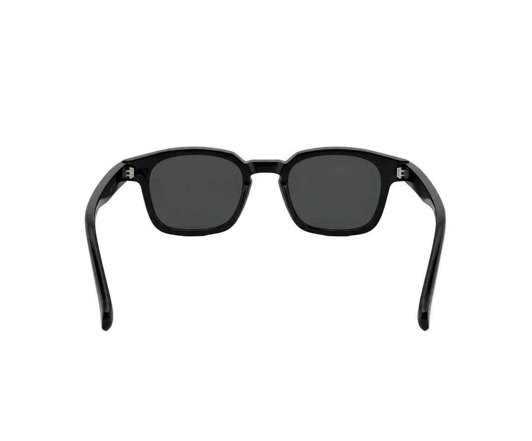 Midnight Black Square Sunglasses