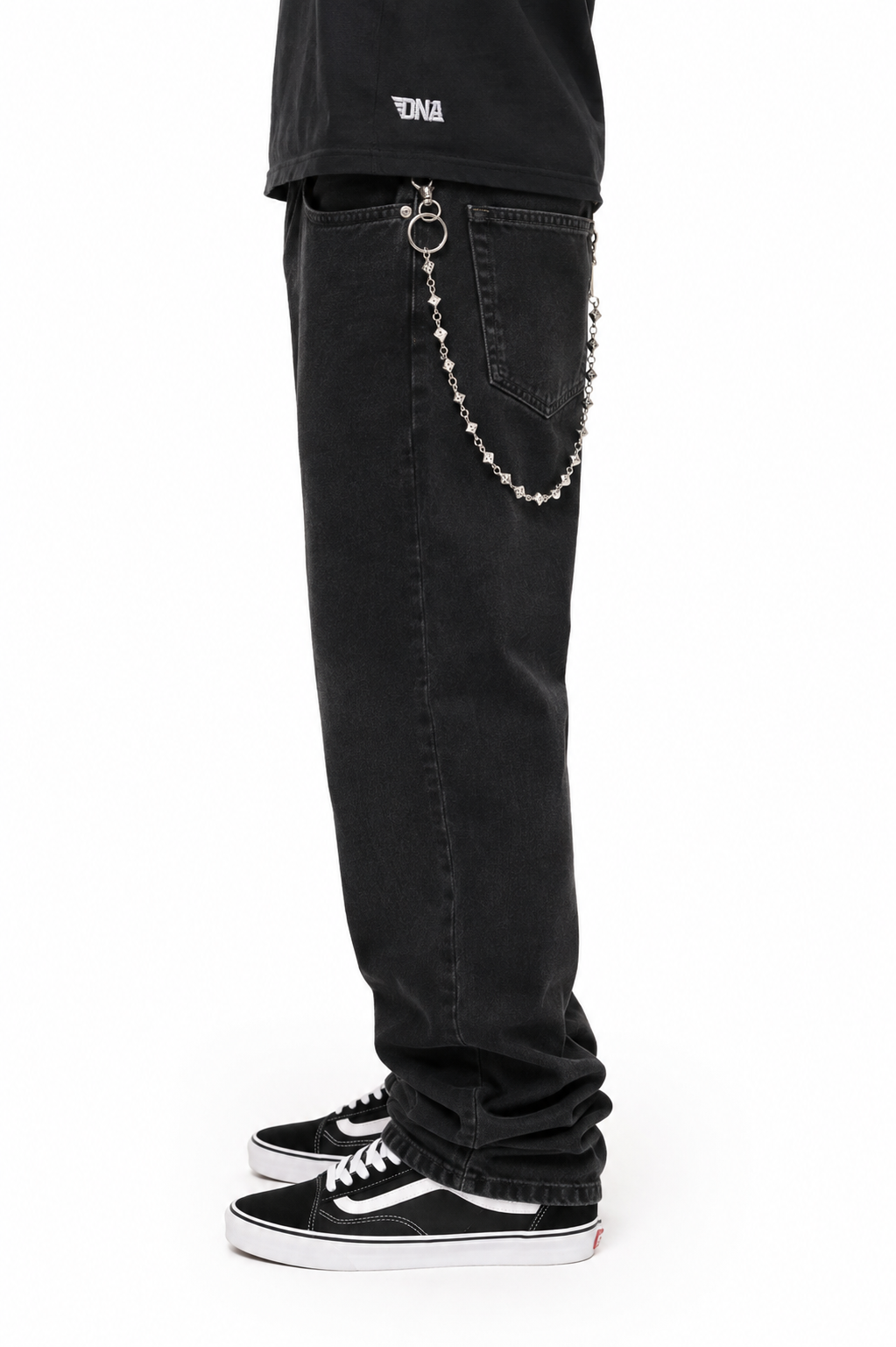 Silver Dice Belt Chain