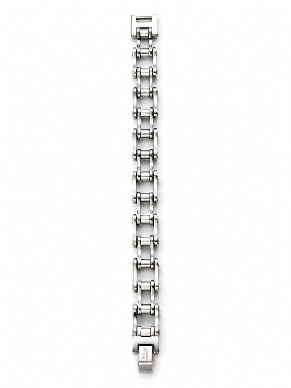 Silver Bicycle Chain Bracelet