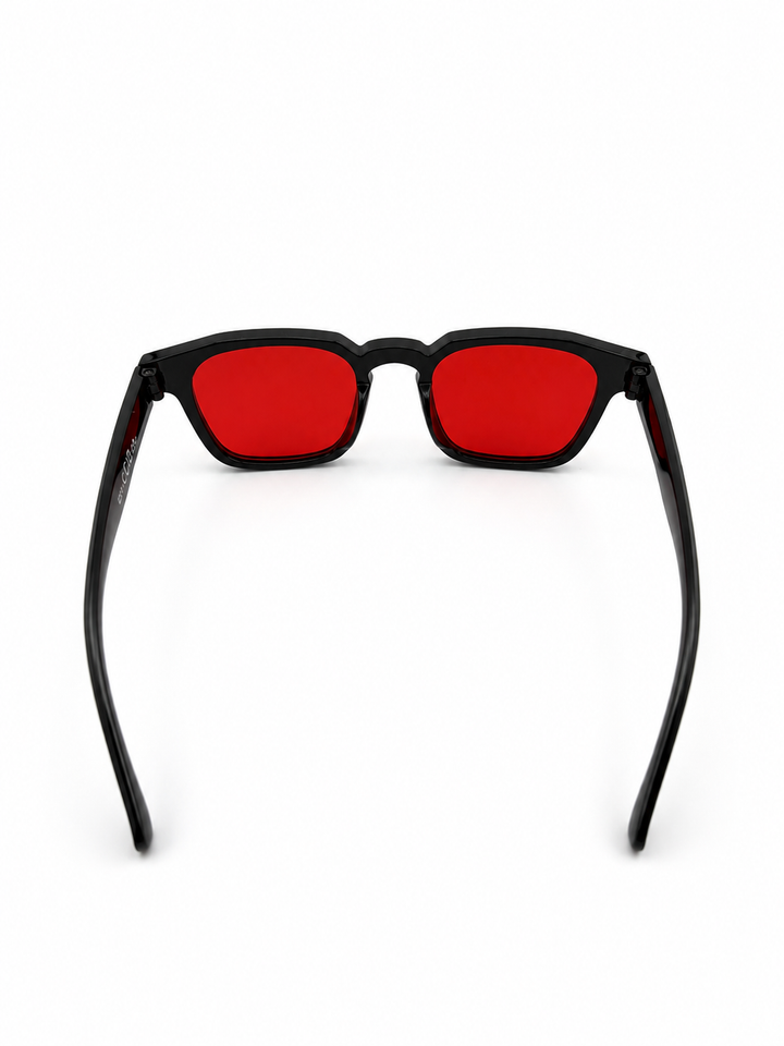 Crimson Vision Square Sunglasses