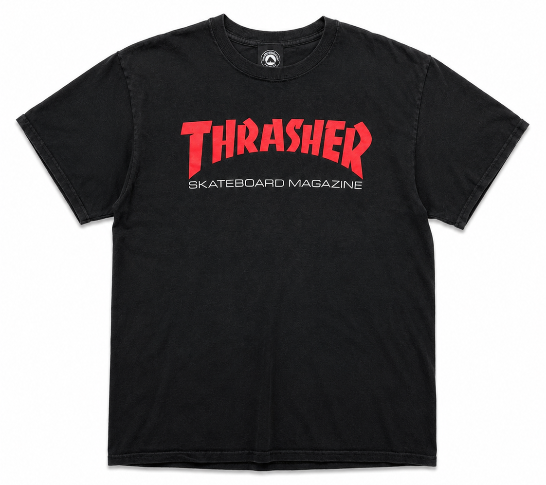 Vintage Thrasher Skateboard Magazine Logo T-Shirt