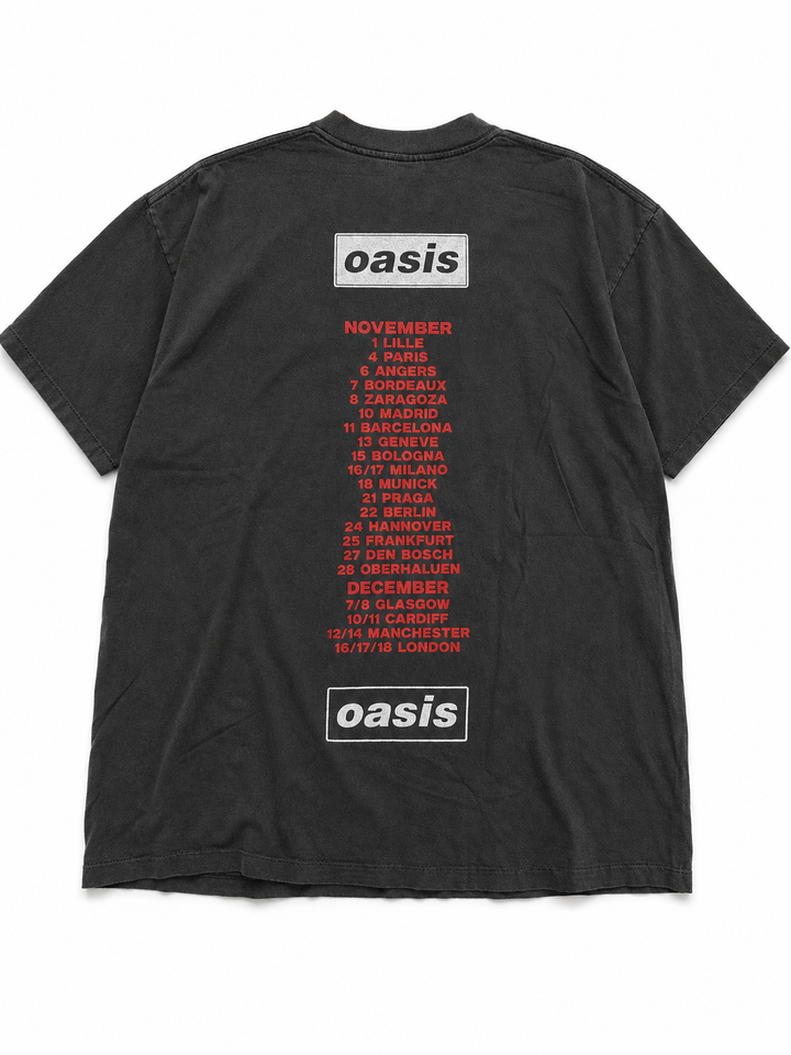 Vintage Oasis World Tour T-Shirt