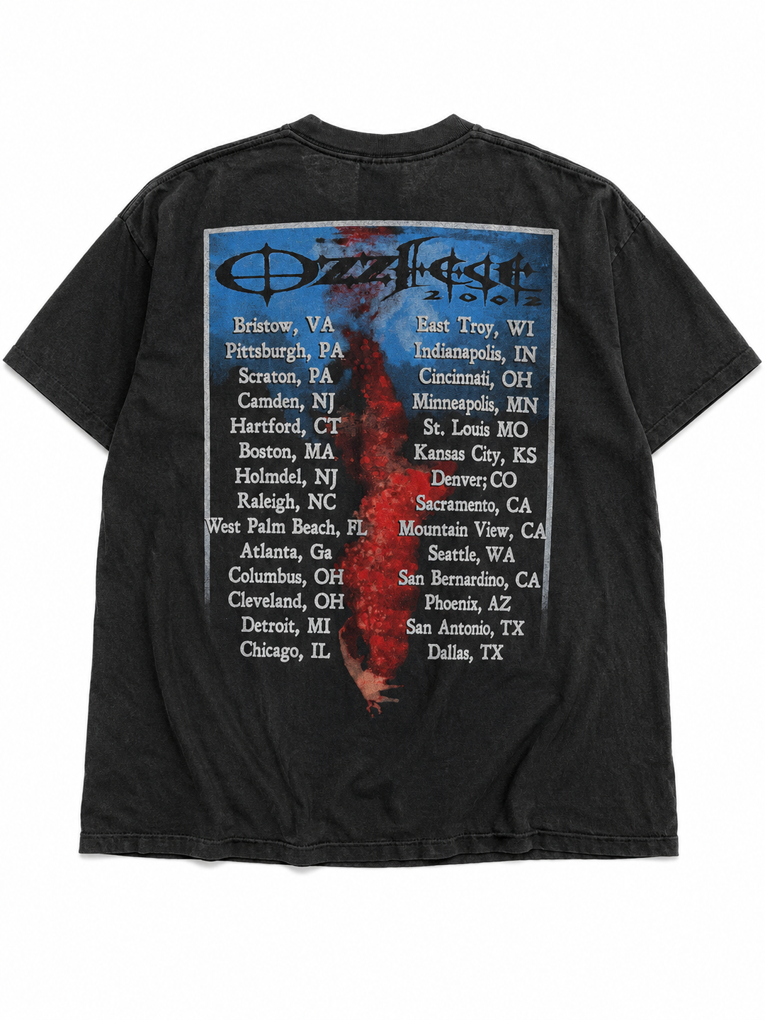 Vintage Ozzy Osbourne 2002 Tour Graphic T-Shirt