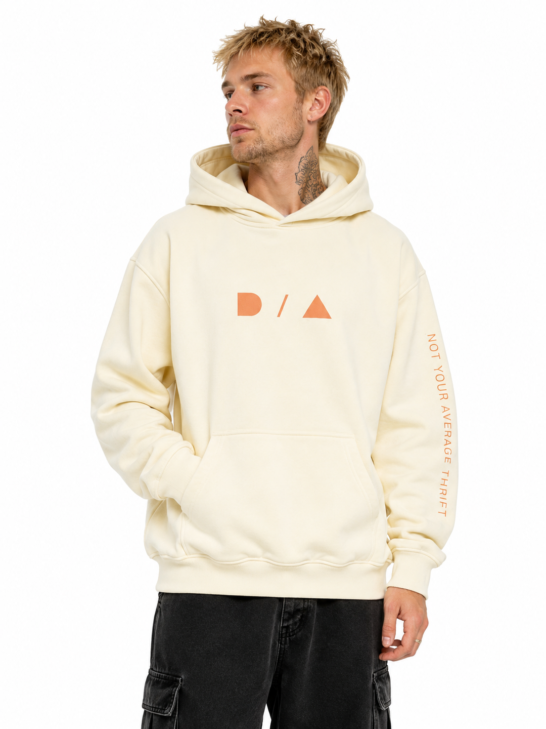 DNA Signature Hoodie - Cream