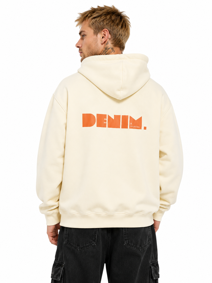 DNA Signature Hoodie - Cream