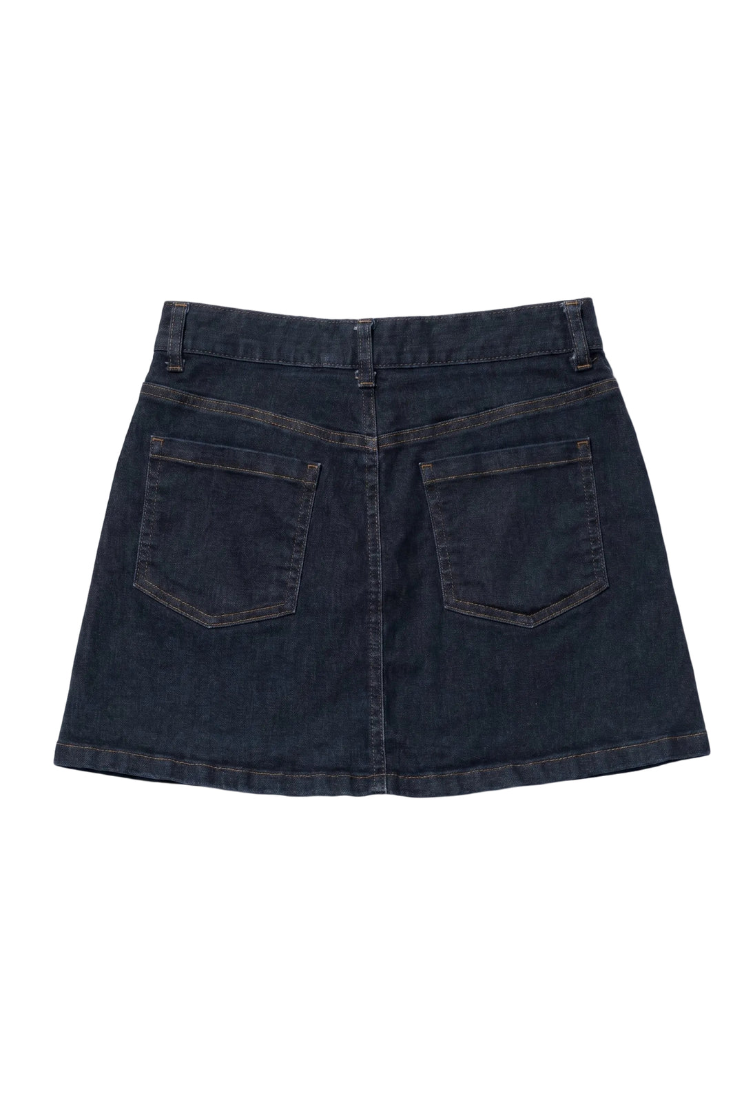 Dark Wash Denim Mini Skirt