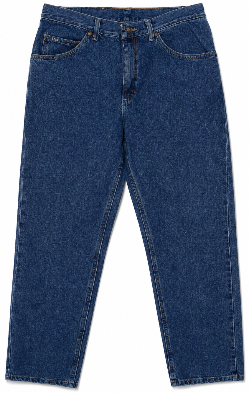 Lee Vintage Medium Wash Straight Leg Jeans
