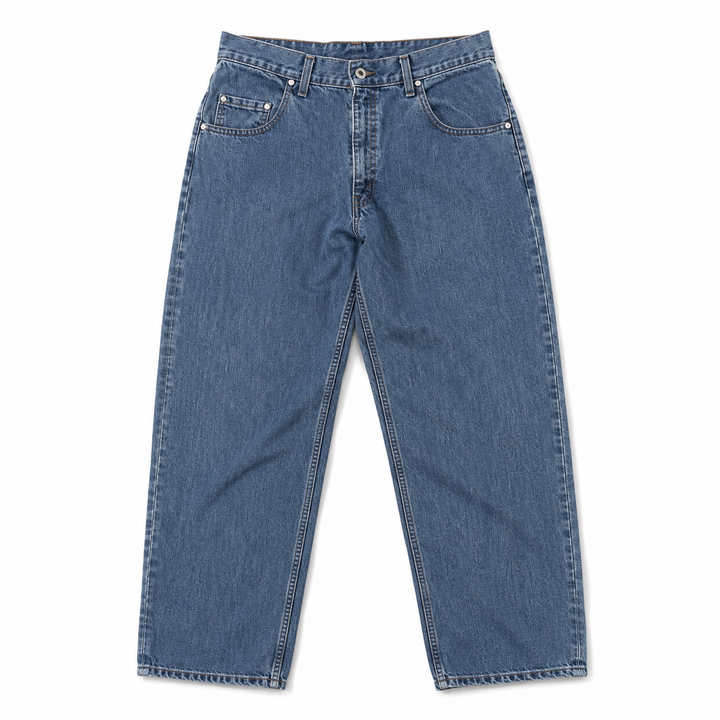 SilverTab Light Wash Straight Leg Denim Jeans