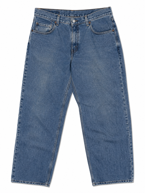 Levi's 505 Medium Wash Straight Leg Denim Jeans