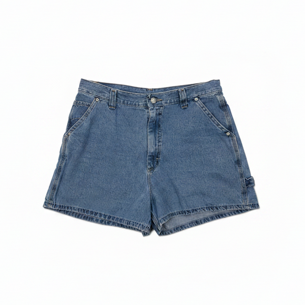 Riveted by Lee Light Wash Vintage Utility Denim Shorts