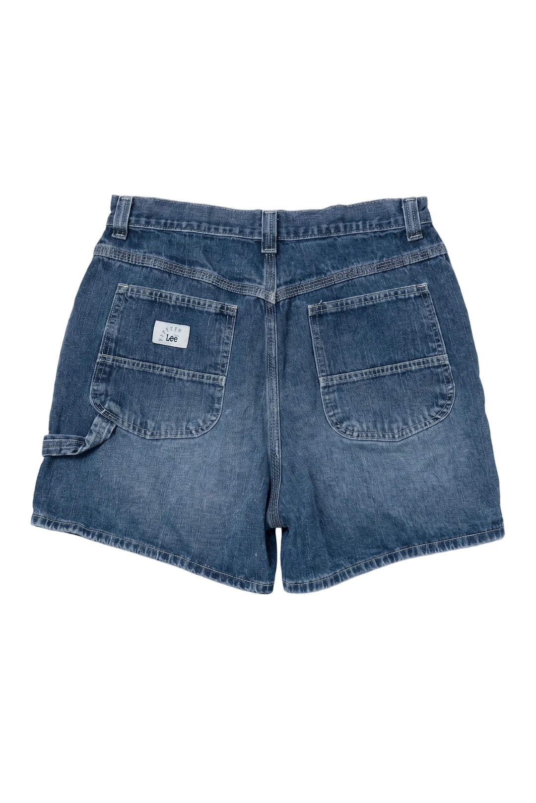 Lee Dark Wash Vintage Utility Denim Shorts