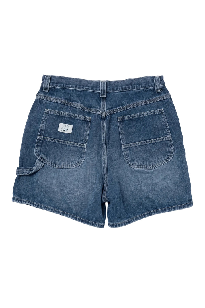Lee Dark Wash Vintage Utility Denim Shorts