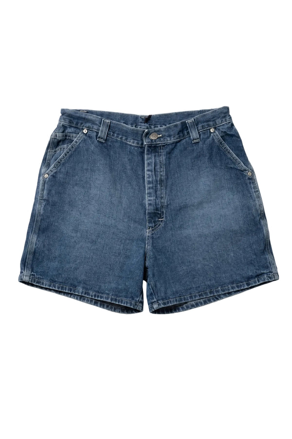 Lee Dark Wash Vintage Utility Denim Shorts