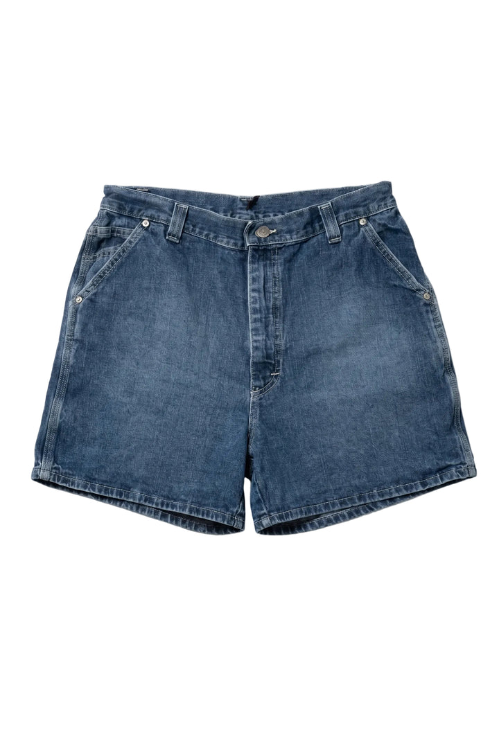 Lee Dark Wash Vintage Utility Denim Shorts