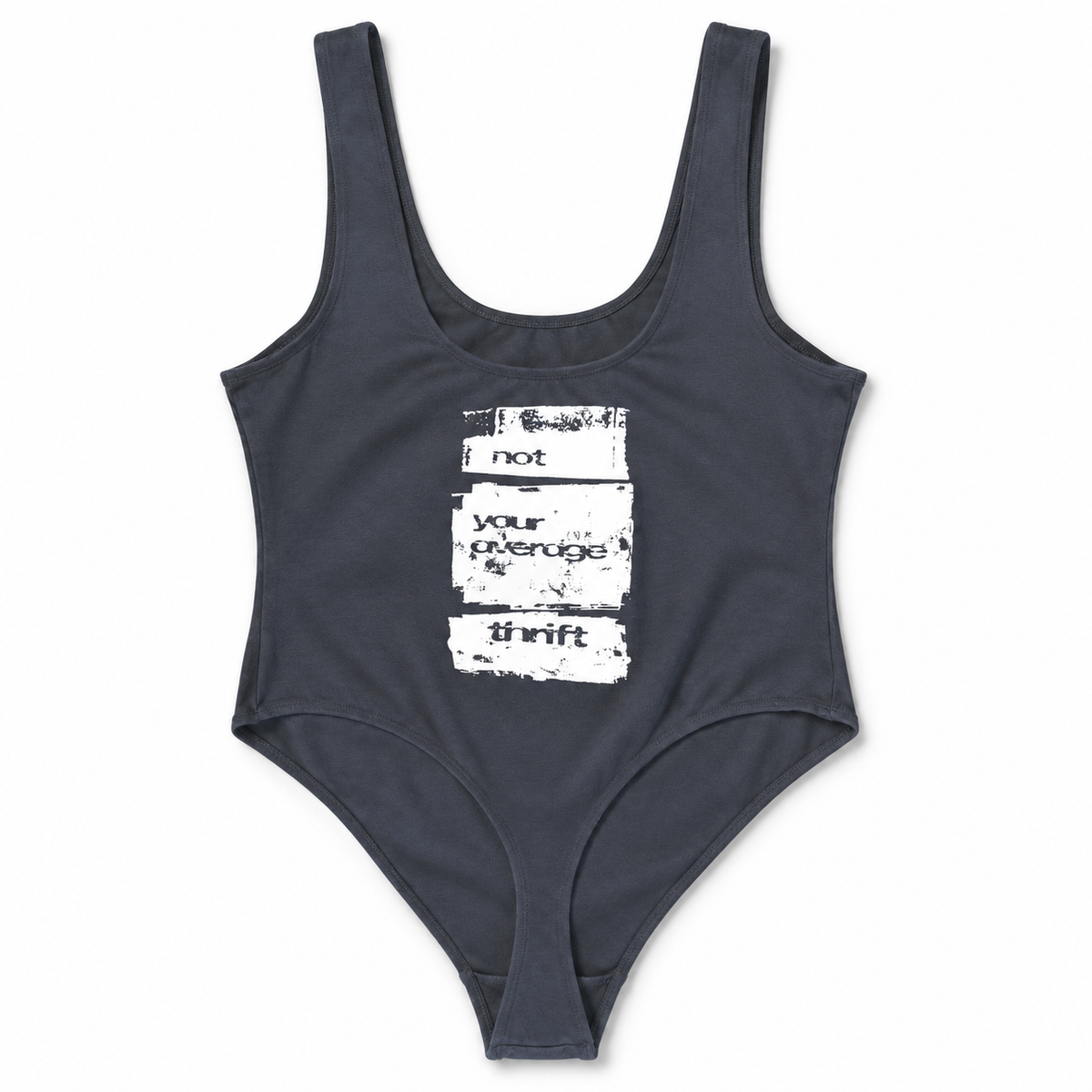 The Femme Bodysuit - Washed Navy