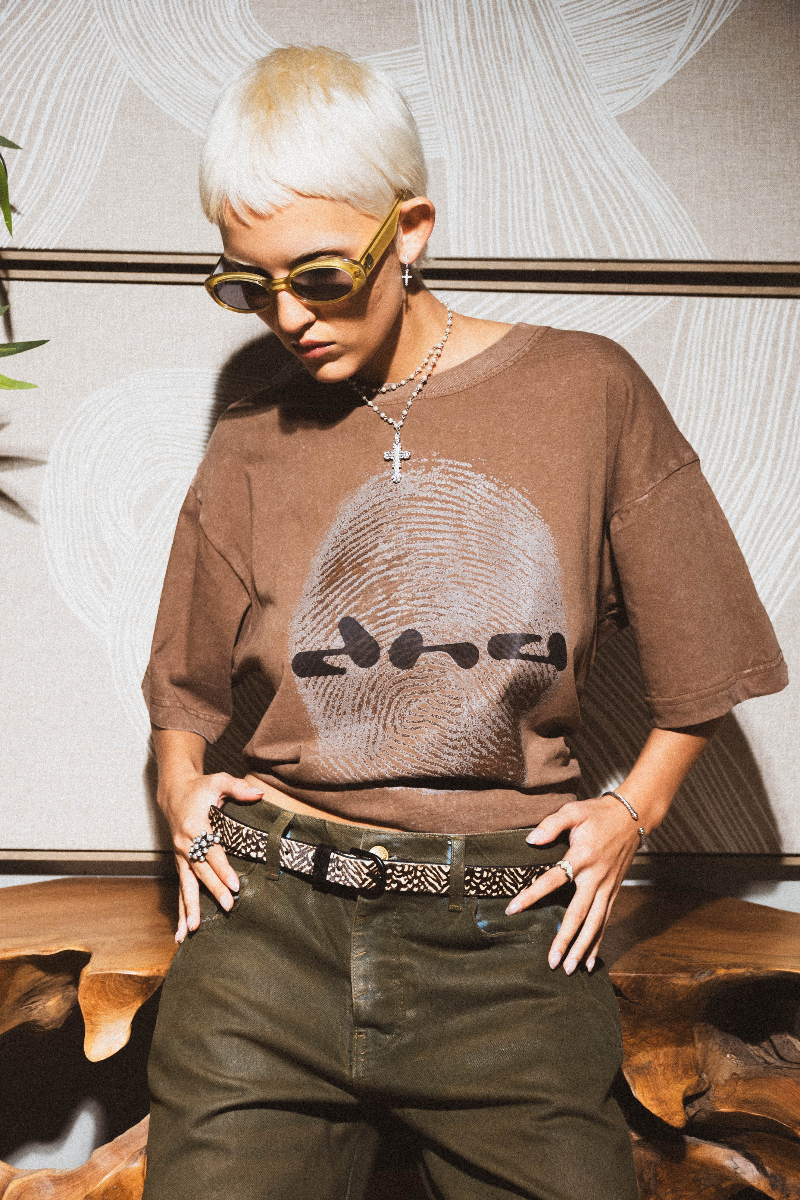 The Imprint Tee in Dune