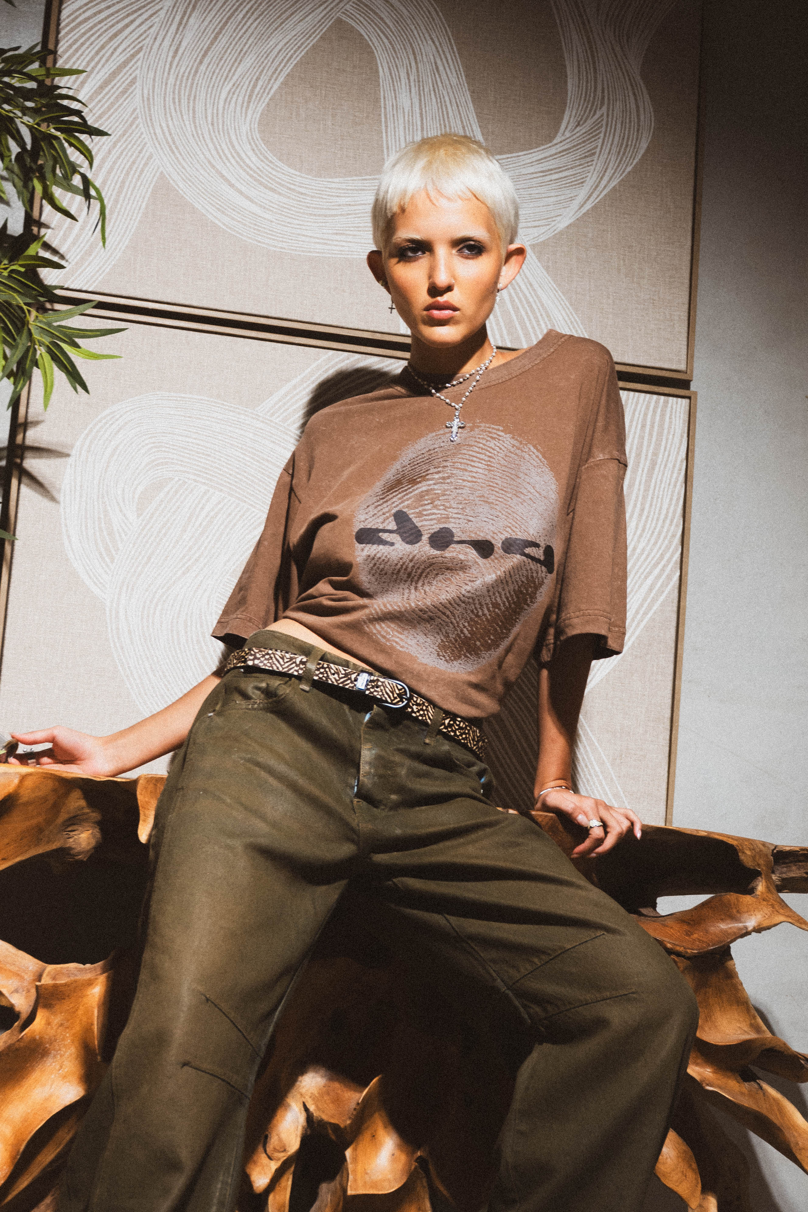 The Imprint Tee in Dune