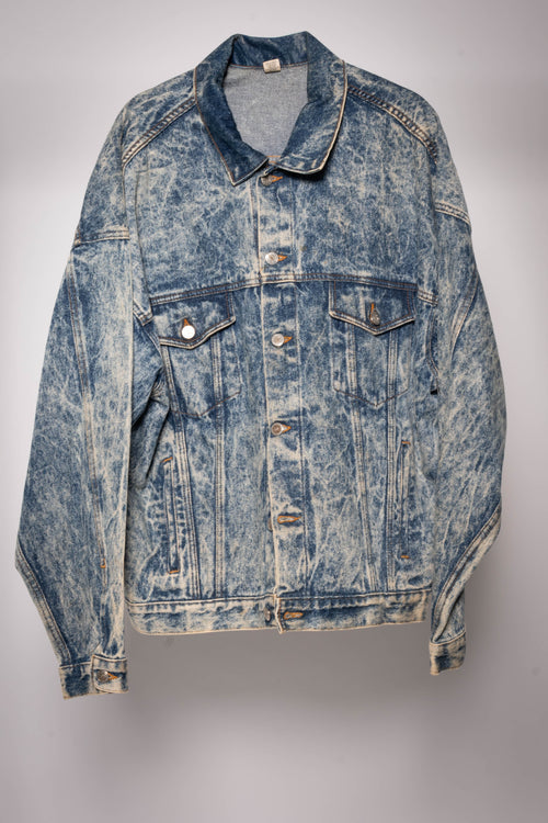 Acid wash Energizer Denim Jacket
