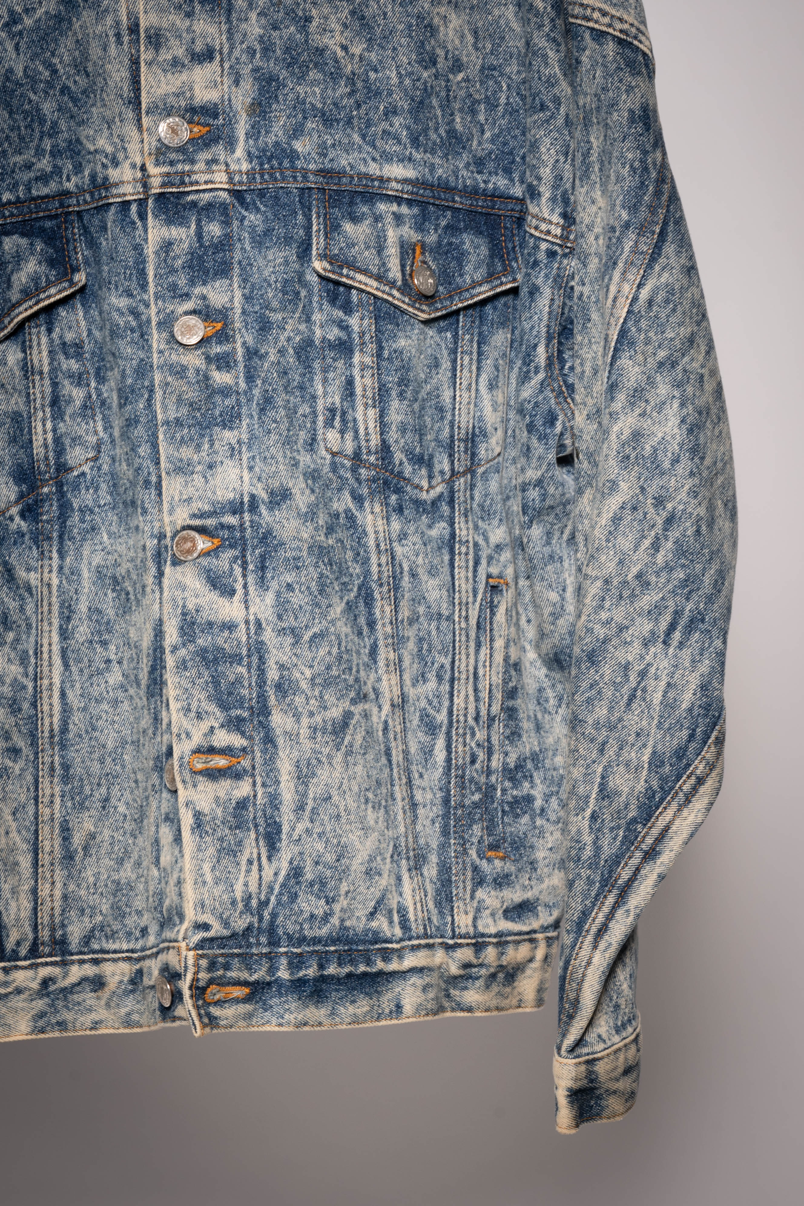 Acid wash Energizer Denim Jacket