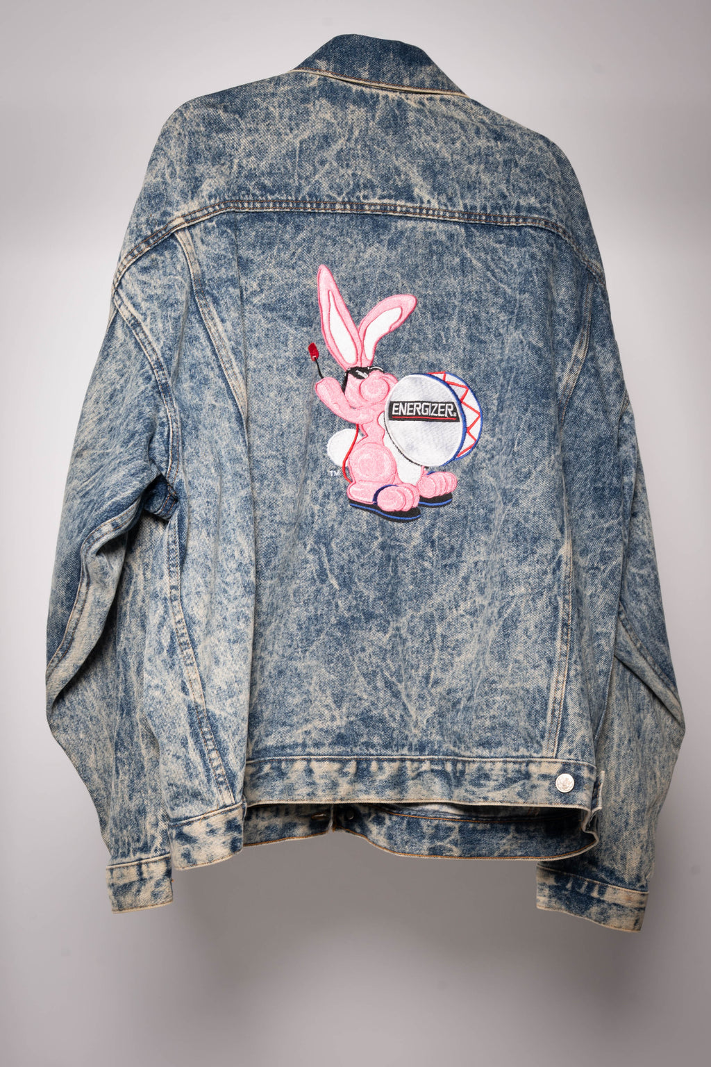 Acid wash Energizer Denim Jacket