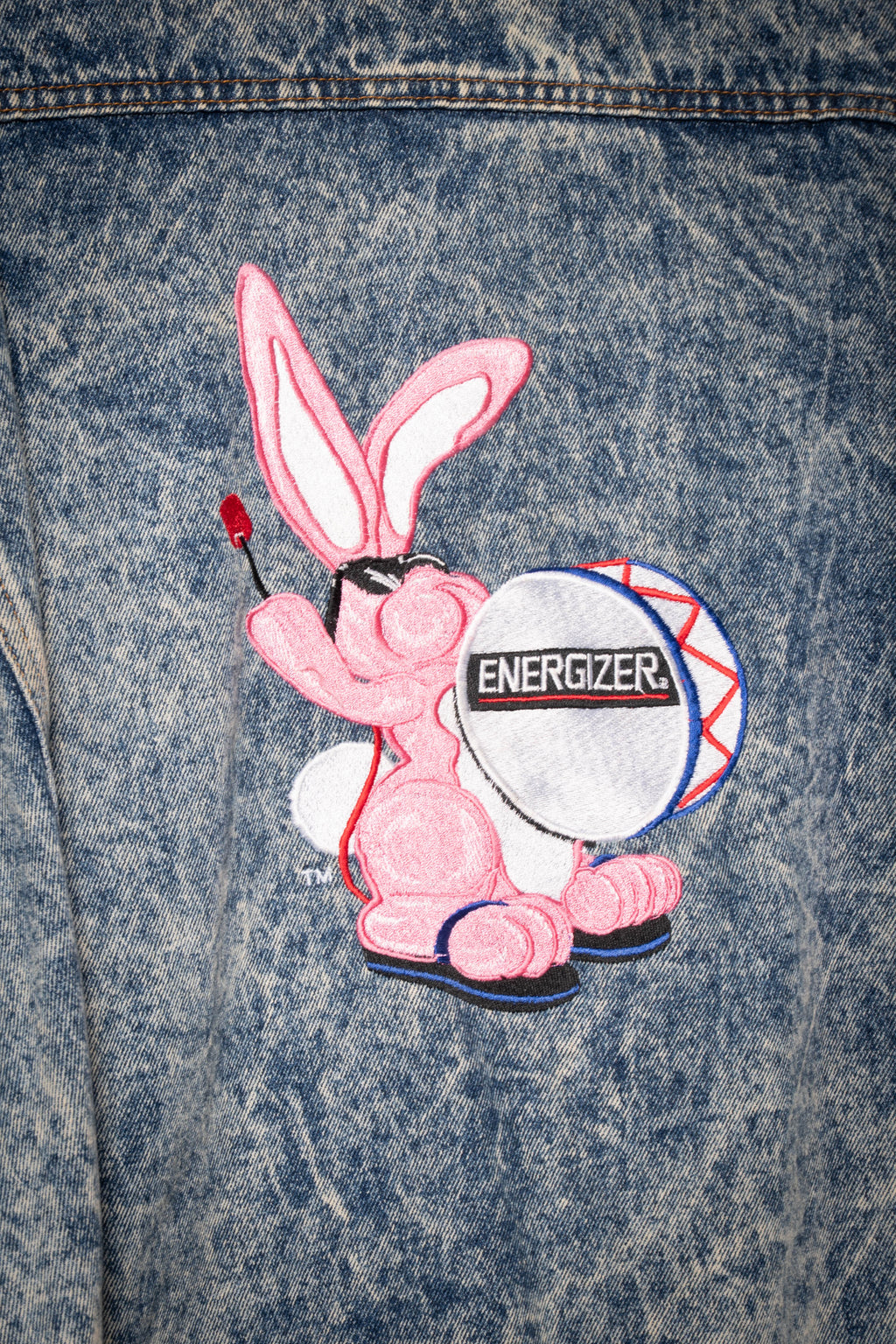 Acid wash Energizer Denim Jacket