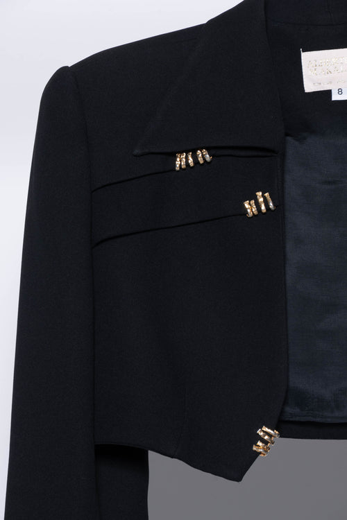 Alberto Makali Cropped Blazer