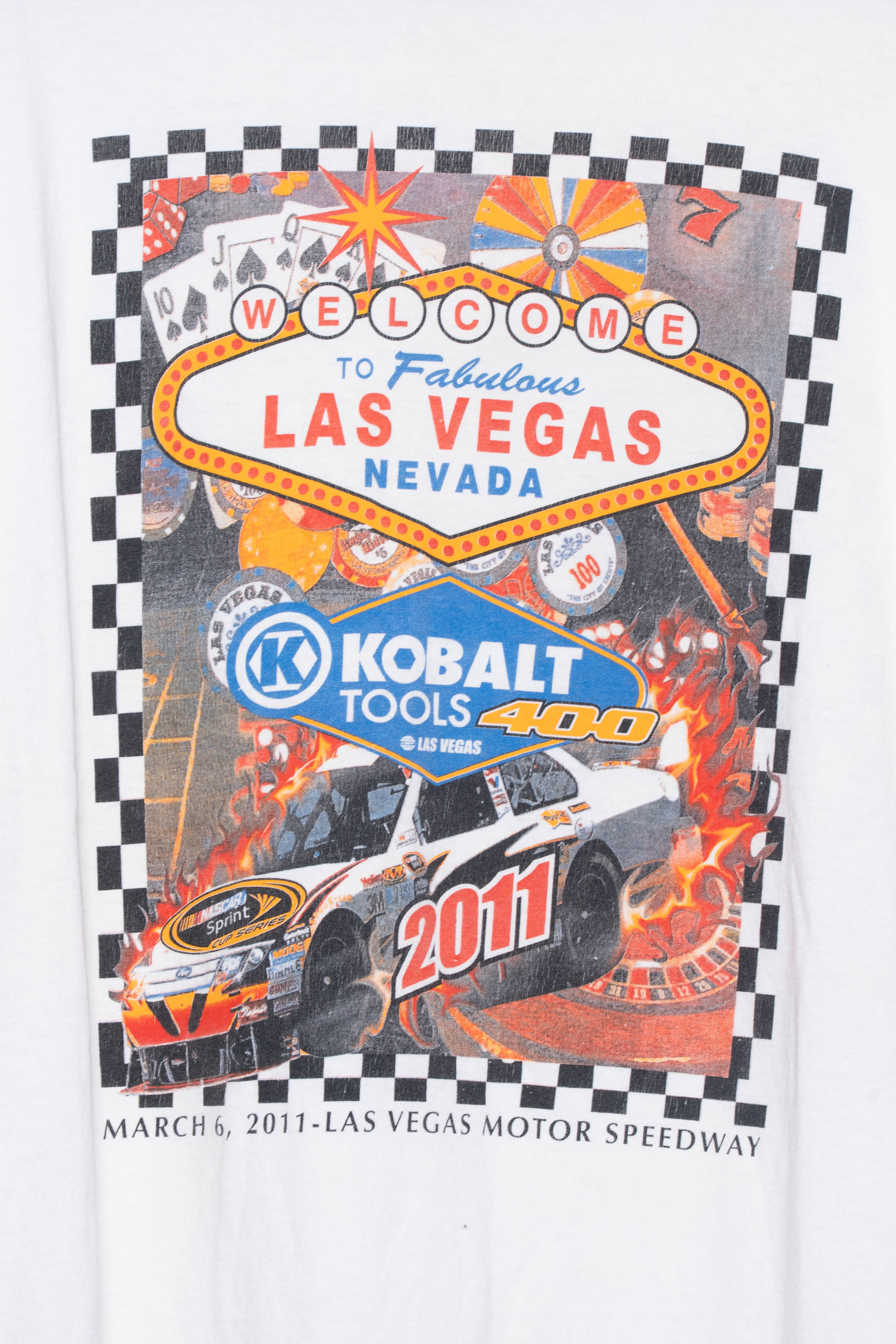 Welcome to Las Vegas Nascar Vintage Tee