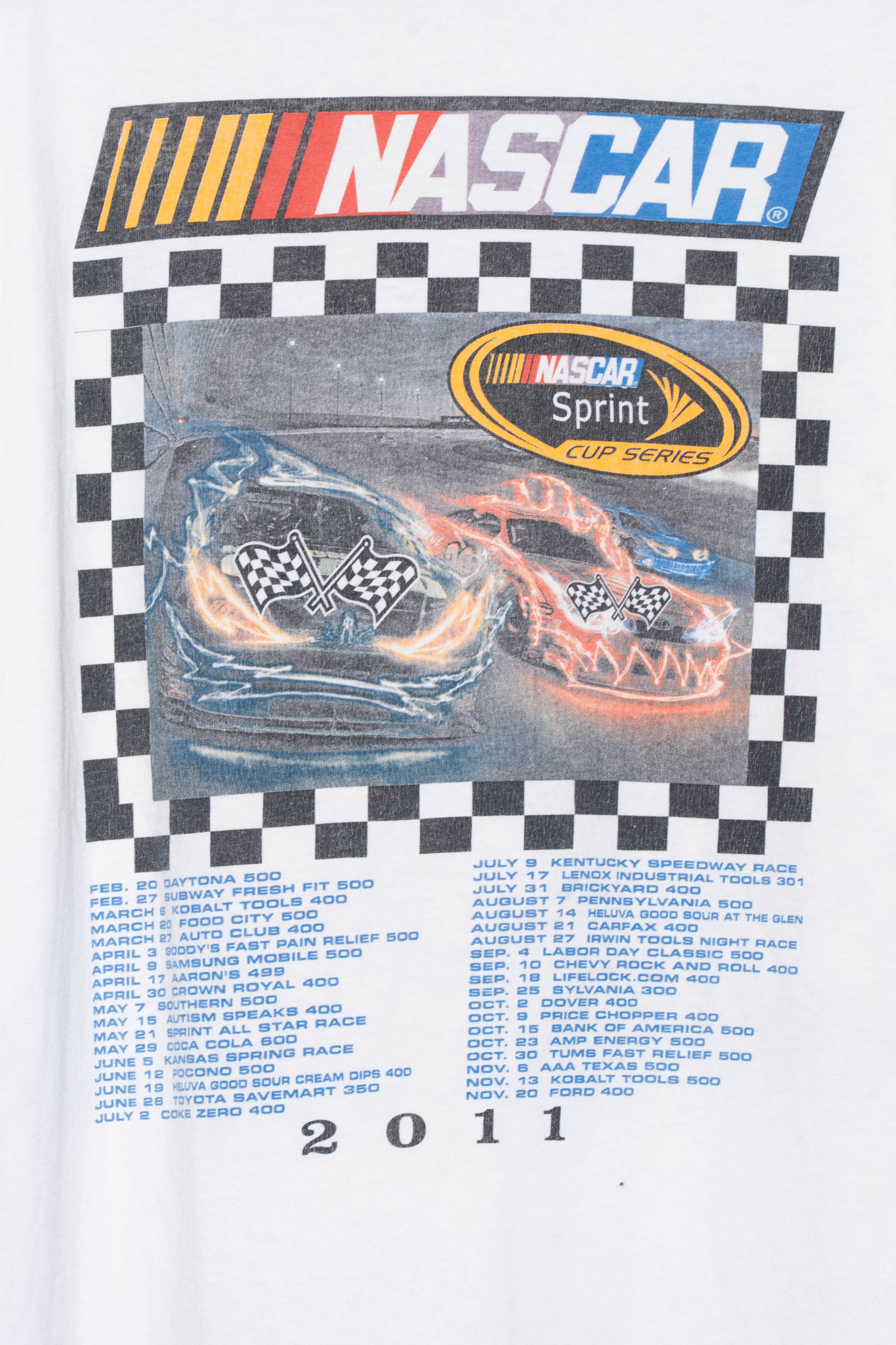 Team Nascar USA Vintage Tee