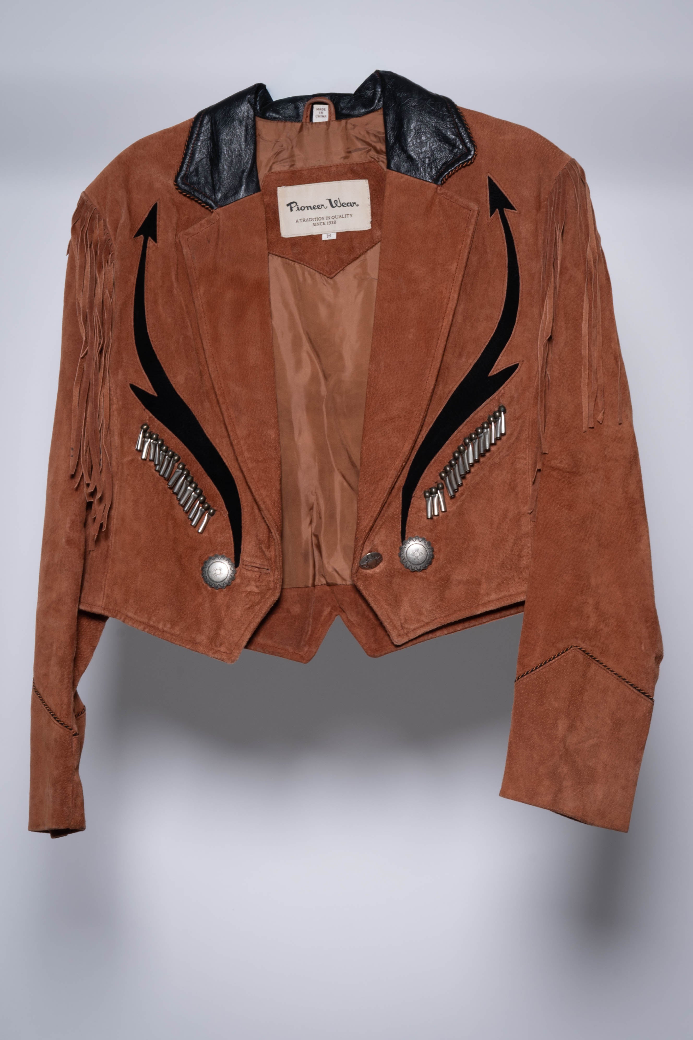 Pioneer Wear Brown Fringe Jacket