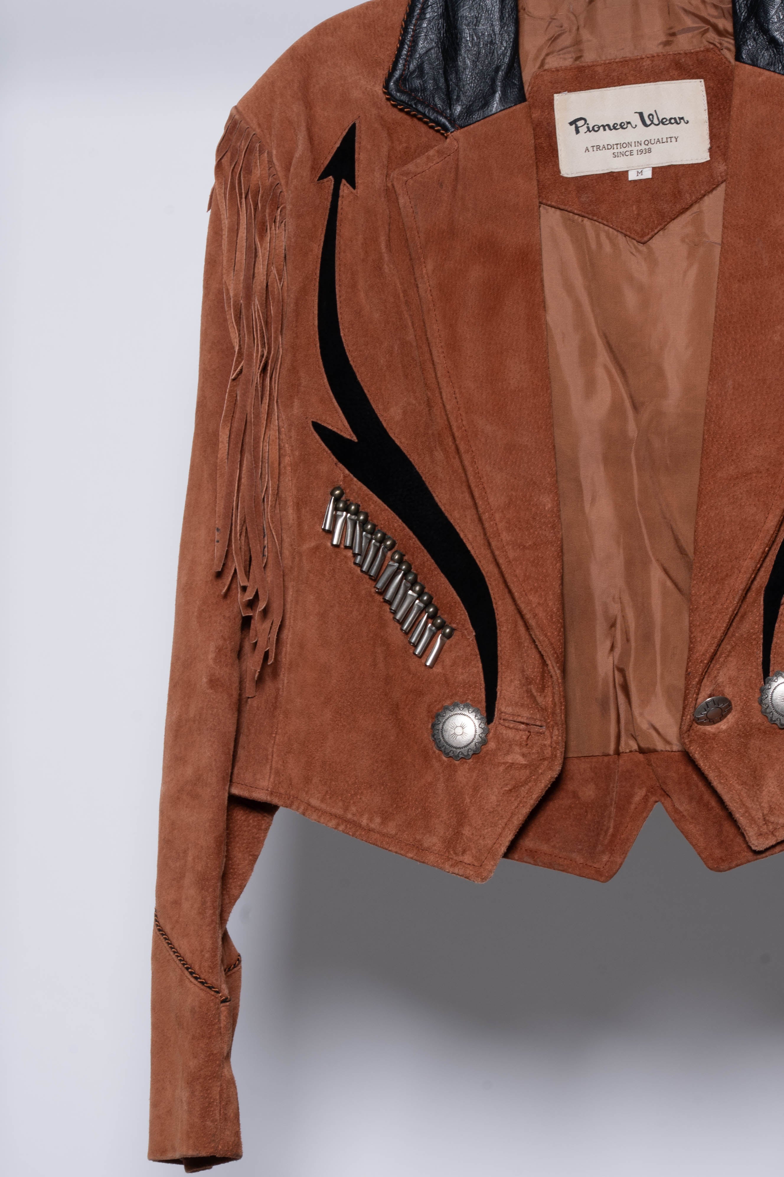 Pioneer Wear Brown Fringe Jacket